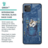Kitty In Pocket Glass Case For Realme C11