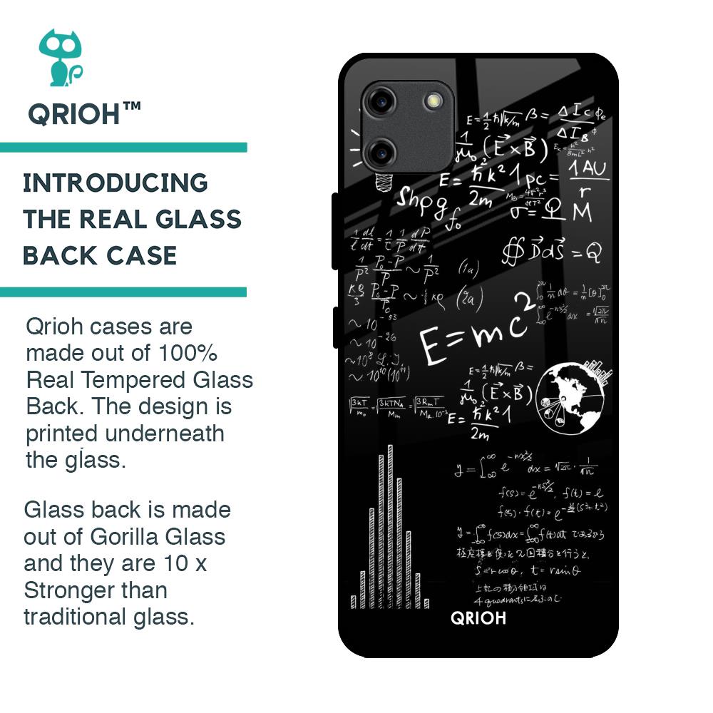 Funny Math Glass Case for Realme C11