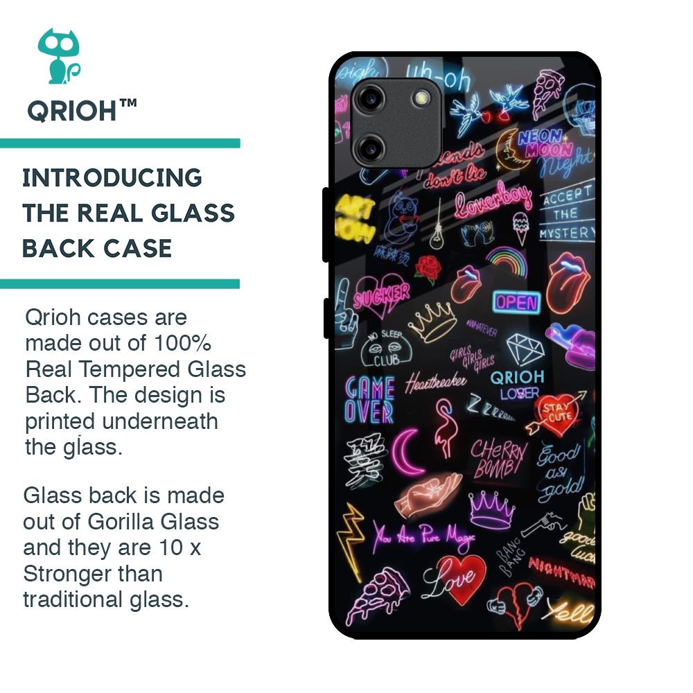 Accept The Mystery Glass Case for Realme C11