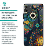 Owl Art Glass Case for Realme C11