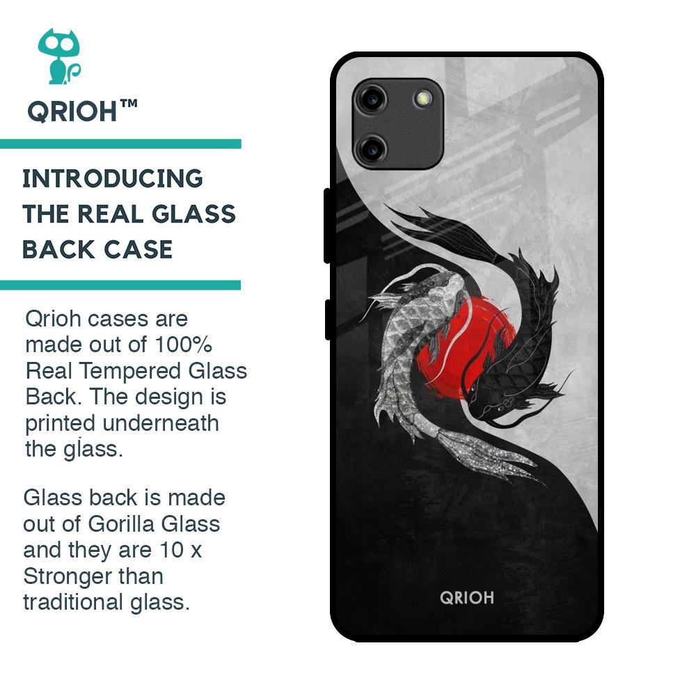 Japanese Art Glass Case for Realme C11