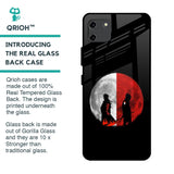 Anime Red Moon Glass Case for Realme C11