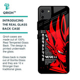 Red Vegeta Glass Case for Realme C11