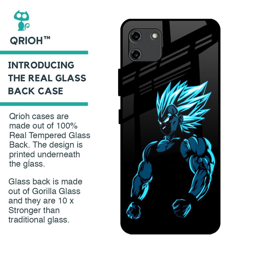 Pumped Up Anime Glass Case for Realme C11