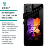 Minimalist Anime Glass Case for Realme C11