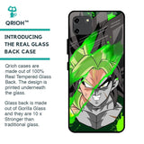 Anime Green Splash Glass Case for Realme C11