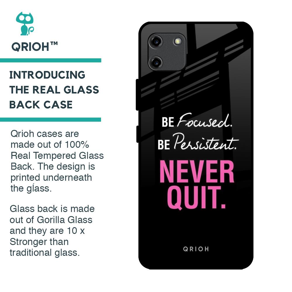 Be Focused Glass Case for Realme C11