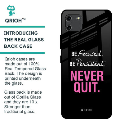 Be Focused Glass Case for Realme C11