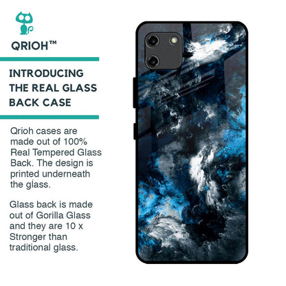 Cloudy Dust Glass Case for Realme C11