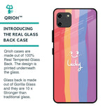 Lucky Abstract Glass Case for Realme C11