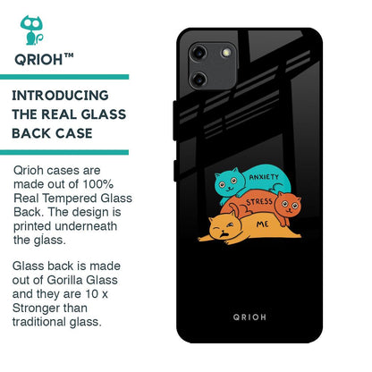 Anxiety Stress Glass Case for Realme C11