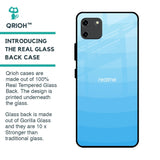 Wavy Blue Pattern Glass Case for Realme C11