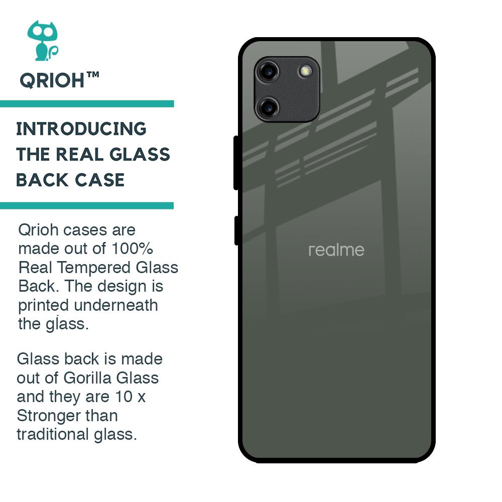 Charcoal Glass Case for Realme C11