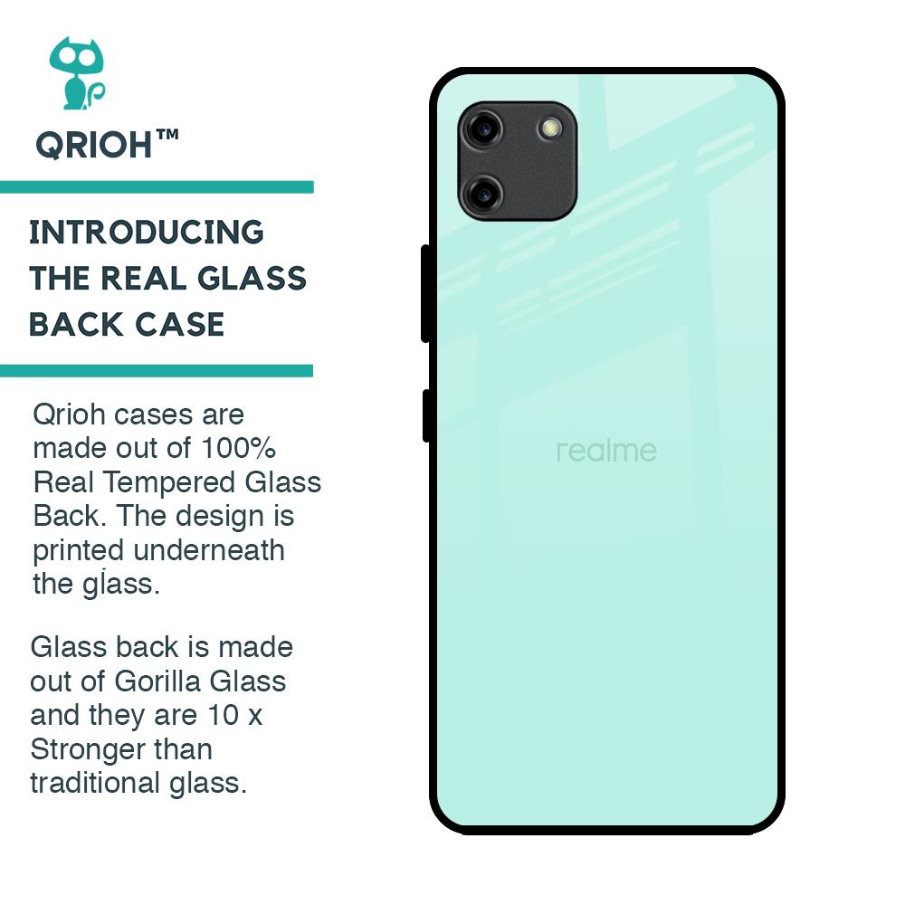 Teal Glass Case for Realme C11