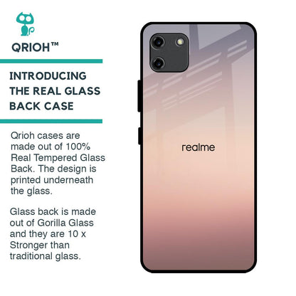 Golden Mauve Glass Case for Realme C11