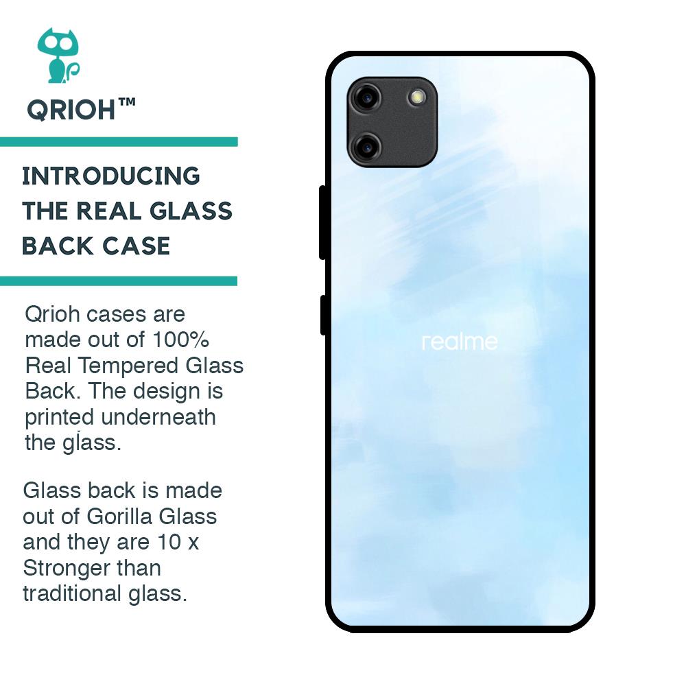 Bright Sky Glass Case for Realme C11
