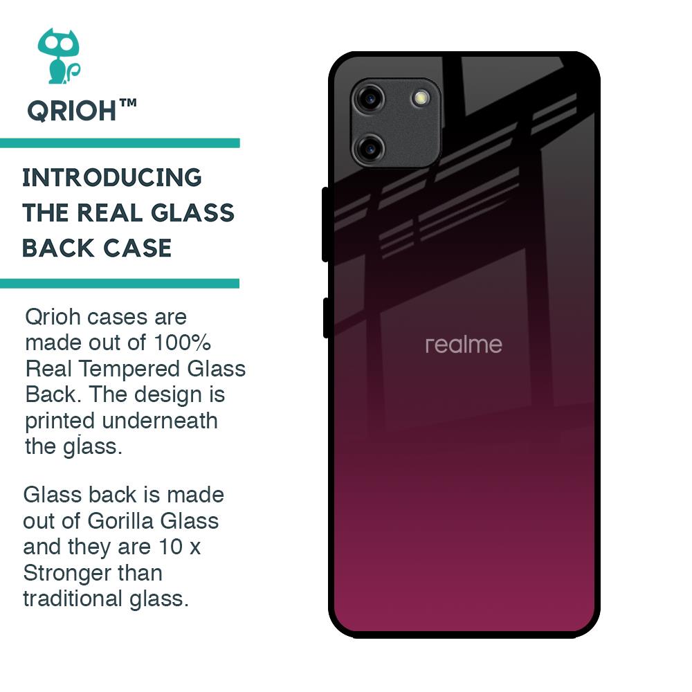 Wisconsin Wine Glass Case For Realme C11