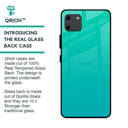 Cuba Blue Glass Case For Realme C11