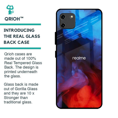 Dim Smoke Glass Case for Realme C11