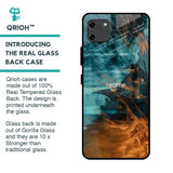 Golden Splash Glass Case for Realme C11