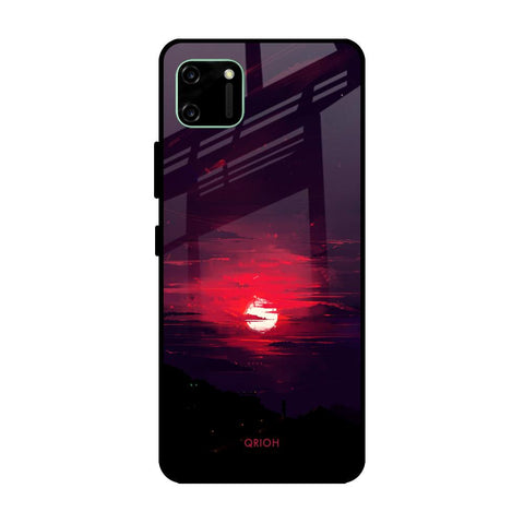 Morning Red Sky Realme C11 Glass Cases & Covers Online