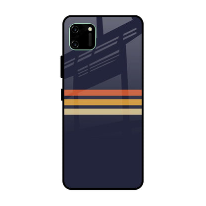 Tricolor Stripes Realme C11 Glass Cases & Covers Online