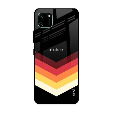Abstract Arrow Pattern Realme C11 Glass Cases & Covers Online