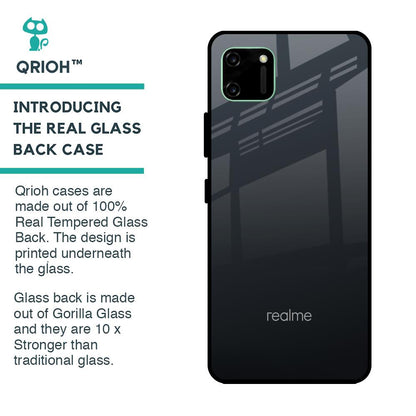 Stone Grey Glass Case For Realme C11