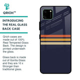 Tricolor Stripes Glass Case For Realme C11