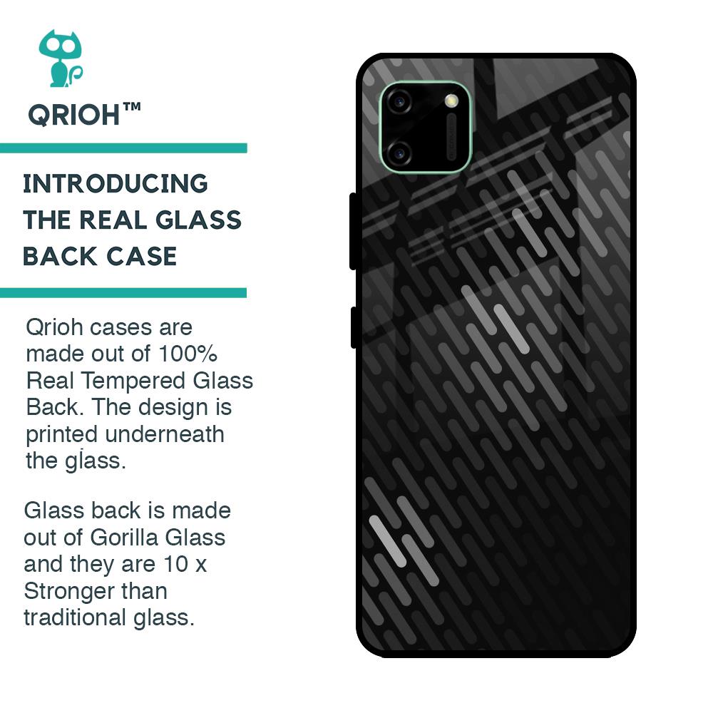 Dark Abstract Pattern Glass Case For Realme C11