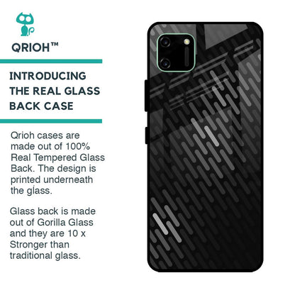 Dark Abstract Pattern Glass Case For Realme C11
