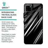 Black & Grey Gradient Glass Case For Realme C11