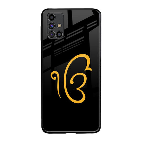 Luxury Fashion Initial Samsung Galaxy M31s Glass Back Cover Online