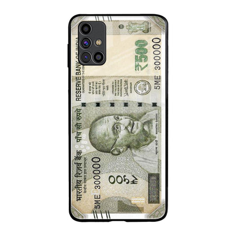 Cash Mantra Samsung Galaxy M31s Glass Back Cover Online