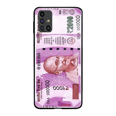 Stock Out Currency Samsung Galaxy M31s Glass Back Cover Online