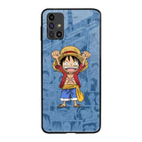 Chubby Anime Samsung Galaxy M31s Glass Back Cover Online