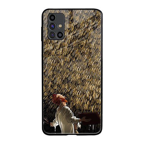 Rain Festival Samsung Galaxy M31s Glass Back Cover Online