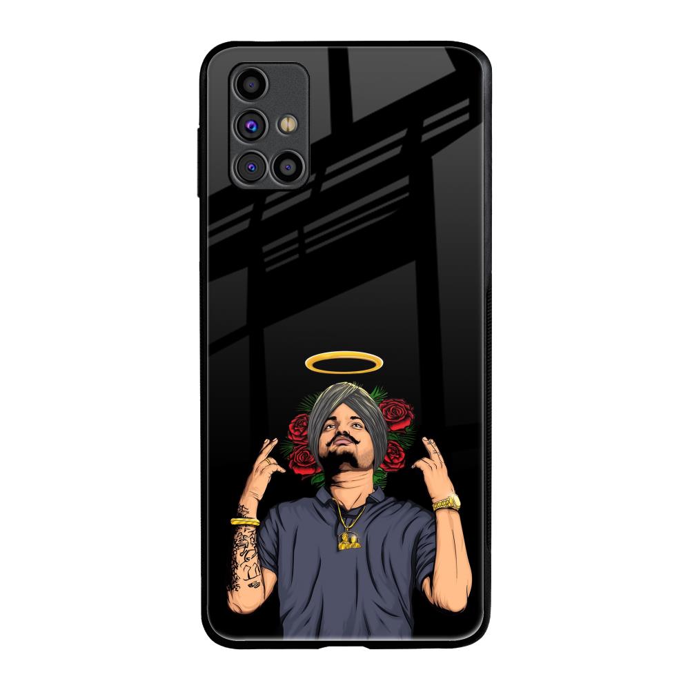 Punjabi Singer Poster Samsung Galaxy M31s Glass Back Cover Online