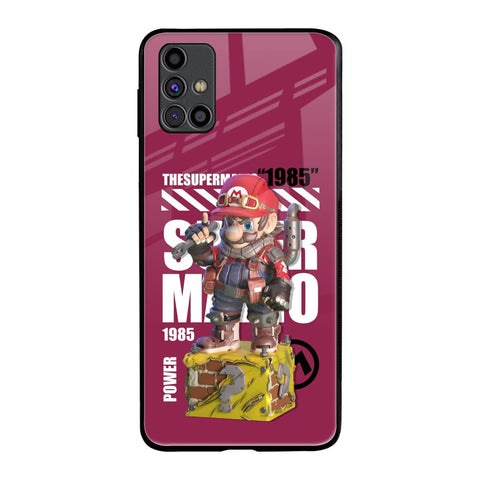 Gangster Hero Samsung Galaxy M31s Glass Back Cover Online