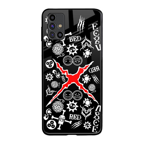 Red Zone Samsung Galaxy M31s Glass Back Cover Online
