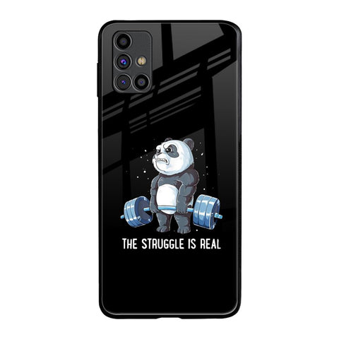 Real Struggle Samsung Galaxy M31s Glass Back Cover Online