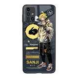 Cool Sanji Samsung Galaxy M31s Glass Back Cover Online