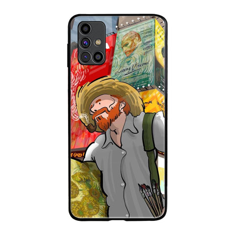 Loving Vincent Samsung Galaxy M31s Glass Back Cover Online