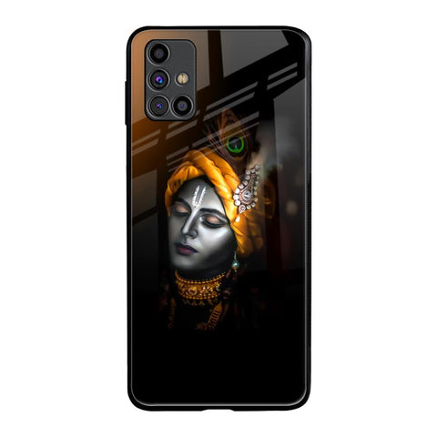 Ombre Krishna Samsung Galaxy M31s Glass Back Cover Online