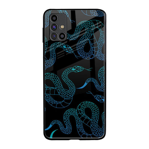 Serpentine Samsung Galaxy M31s Glass Back Cover Online