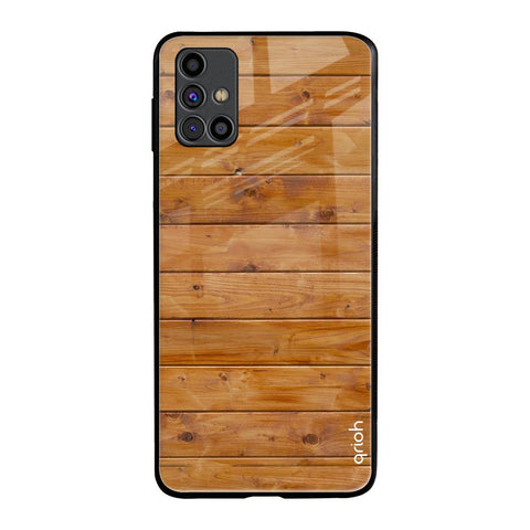 Timberwood Samsung Galaxy M31s Glass Back Cover Online