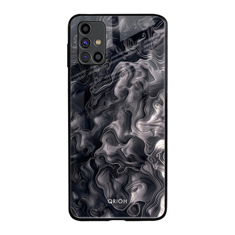 Cryptic Smoke Samsung Galaxy M31s Glass Back Cover Online