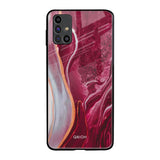 Crimson Ruby Samsung Galaxy M31s Glass Back Cover Online