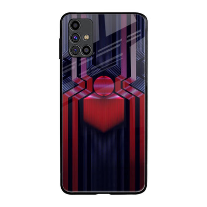 Super Art Logo Samsung Galaxy M31s Glass Back Cover Online