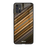 Diagonal Slash Pattern Samsung Galaxy M31s Glass Back Cover Online